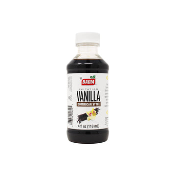 Badia Vanilla Imitation Extract, Dominican Style, 4 oz Bottle