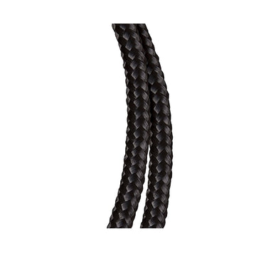 Baron 54020 Solid Braided Poly Rope, Black, 5/8 Inch x 140 Feet