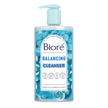 Bior Balancing Face Wash, PH Balanced Face Cleanser, Combination Skin Care, 6.77 oz