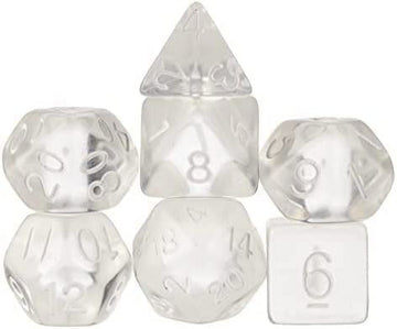 Brybelly Holdings GDIC-1140 7 Die Polyhedral Dice Set in Velvet Pouch, Astral Echoes