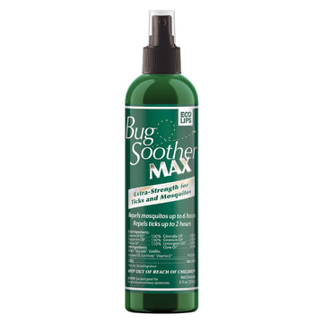 Bug Soother MAX Extra Strength Mosquito and Tick Repellent 8 fl oz.