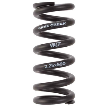 Cane Creek VALT Lightweight Steel Spring for Coil Shock 2.25"/57mm x 550lbs Blk