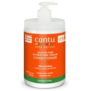 Cantu Sulfate-Free Hydrating Cream Conditioner with Shea Butter, 25 fl oz