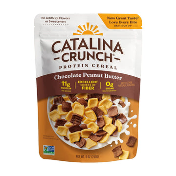 Catalina Crunch Protein Cereal Chocolate Peanut Butter, 9 oz