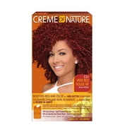 Creme of Nature Moisture-Rich Hair Color* Vivid Red C31, Ammonia Free Hair Dye Kit, 1 Application