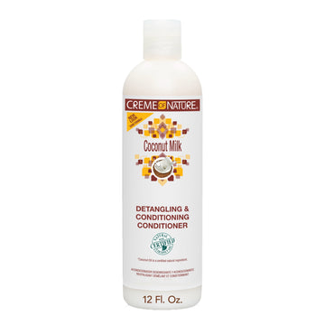 Creme of Nature Coconut Milk Detangling & Conditioning Conditioner, 12 fl oz