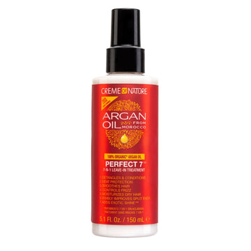 Creme of Nature Perfect 7 Argan Oil 7-N-1 Leave-In Hair Treatment, 5.1 fl oz