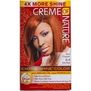 Creme Of Nature Color #6.4 Red Copper Exotic Shine With Argan Oil, 1 Ea