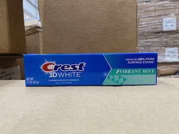 Crest 3D White Vibrant Mint Toothpaste 2.3 oz