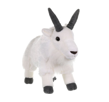 Wild Republic Mountain Goat, Cuddlekins, Stuffed Animal, Gifts for Kids, 12 Inches