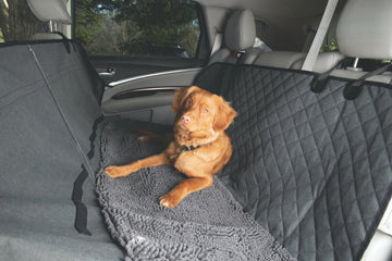 DGS Pet Products Dirty Dog 3-in-1 Car Seat Cover and Hammock Cool Grey 54" x 61" x 2"