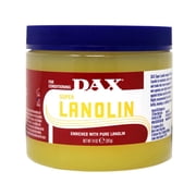 DAX Super Lanolin Hair Conditioner Pomade with Pure Lanolin, 14 oz