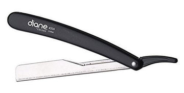 Diane Classic Straight Razor Included 2 Blades - Black D204