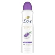 Dove Advanced Care Antiperspirant Deodorant Spray for After Shave Care For Underarms Lavender Fresh 72-hour Antiperspirant Deodorant For Soft Underarms Boosted With Ceramides, 3.8 oz