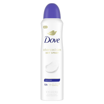 Dove Advanced Care Long Lasting Women's Antiperspirant Deodorant Dry Spray, Original Clean, 3.8 oz