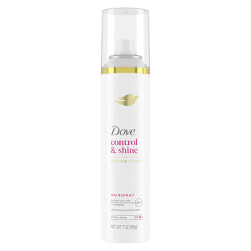 Dove Extra Hold Styling Hairspray for Long-Lasting, Hold & Shine Control & Shine Provides 24H Natural Hold & Shine, 7 oz