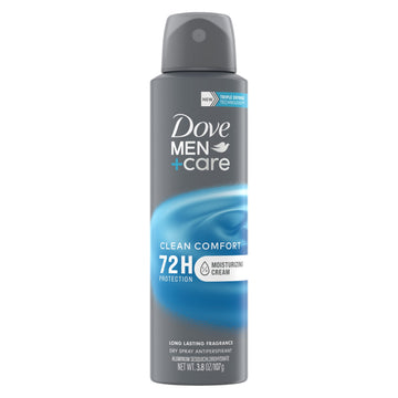 Dove Men + Care Antiperspirant Dry Spray Clean Comfort - 3.8 oz
