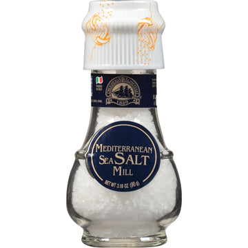 Drogheria & Alimentari Kosher All Natural Mediterranean Salt Mill, 3.18 oz Bottle