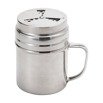 Elizabeth Karmel?s Adjustable Dry Rub Shaker with Holes for Medium and Coarse Grind Seasonings, Stainless Steel, 1-Cup Capacity