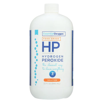 Essential Oxygen Food Grade Hydrogen Peroxide - 3% Solution 32 fl oz Liq