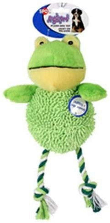 Ethical Products Spot Giggler Plush & Water Critter Dog Toy Set with Giggle Sound for Fun, Assorted Colors (12 Pack)