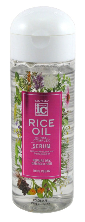 Fantasia Ic Rice Oil Serum 6oz (Pack of 3)