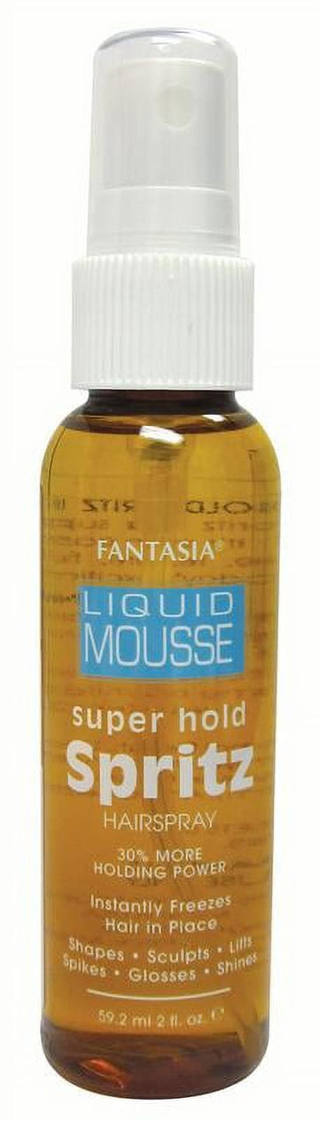Fantasia Liquid Mousse Super Hold Spritz, 2 Oz