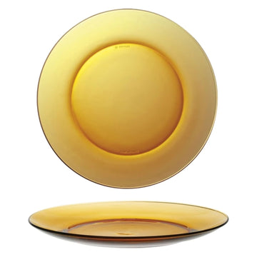 Flat plate Duralex Lys Amber (? 23,5 cm)