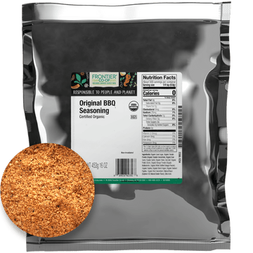 Frontier Co-op Certified Organic Original BBQ Seasoning, 16 oz