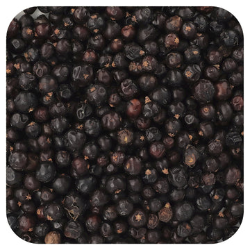 Frontier Natural Products Organic Juniper Berries Whole -- 1 lb