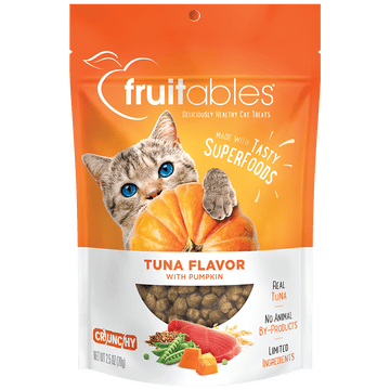 Fruitables Cat Treats - Tuna /Pumpkin -  2.5 Ounces