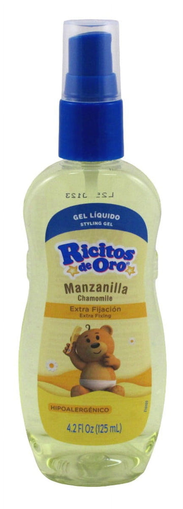 GEL LQUIDO RICITOS DE ORO  MANZANILLA 125 GRAM