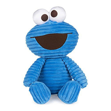GUND Sesame Street Cuddly Corduroy Cookie Monster Plush Stuffed Animal, Blue, 13