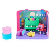 Gabby’s Dollhouse, Groovy Music Room Playset with Daniel James Catnip Figure