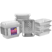 Gas Stove Disposable Burner Liner, Aluminum Foil Burner Cover, Range Guard, 8.375 Inches, Pack of 10 Round