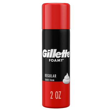 Gillette Foamy Classic Shave Foam for Men Original Scent, 2 oz