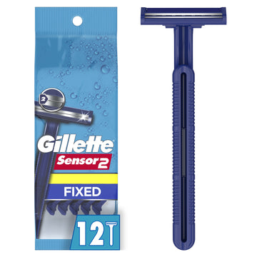 Gillette Sensor2 Disposable Razors, 12 Count