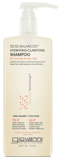 Giovanni 50:50 Balanced Hydrating Clarifying Shampoo - 24 oz