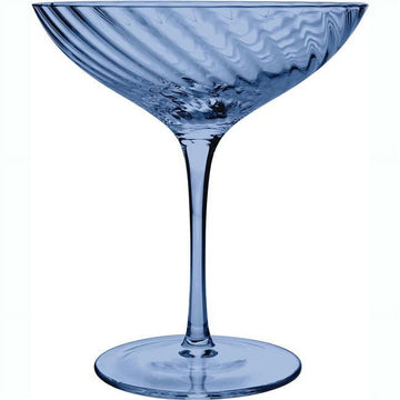 Godinger  Infinity Blue Coupe Glass