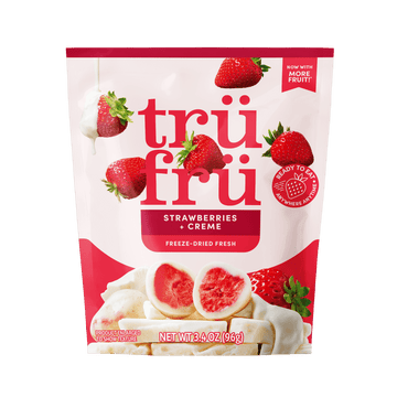 Tru Fru Freeze Dried Strawberries & Crme, 3.4 oz