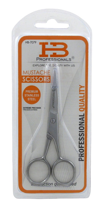 HB Professional Scissors Mustache Stainless Steel (Pack of 3)