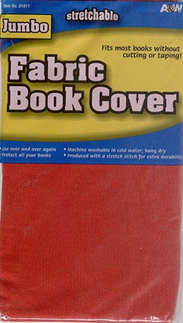 HQ Advance Jumbo Fabric Book Cover, Solid