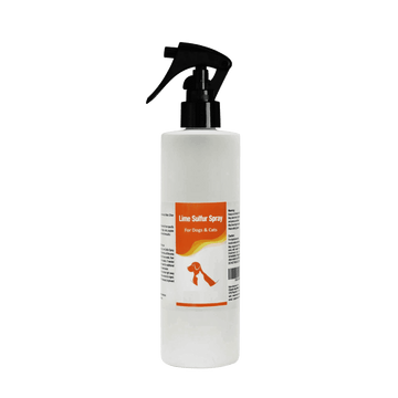 Healthy Paw Life - Lime Sulfur Spray - Pet Care for Dry and Itchy Skin - Spotcare and Safe Solution for Dog, Cat, Puppy, Kitten, Horse (8 oz)