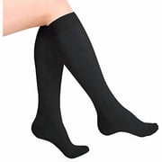 Heelbo 630-6561-0010 15-20 mm Hg Unisex Compression Stockings - Black - Small