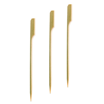 Helens Asian Kitchen Flat Bamboo Appetizer Cocktail Party Skewers, 7-Inches, 100-Pieces