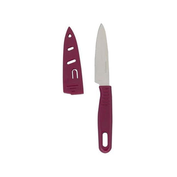Helens Asian Kitchen Universal Picnic Knife with Storage Sheath, High-Carbon Stainless Steel, 4-Inch Blade