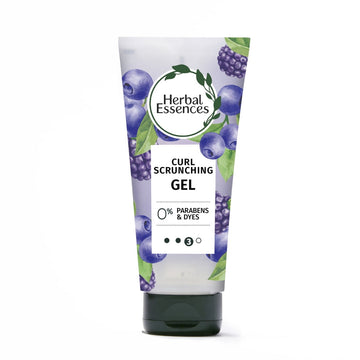 Herbal Essences Curl Scrunching Hair Spray Gel, Curly Hair Gel, 24-Hour Hold & Frizz Control, 6 oz
