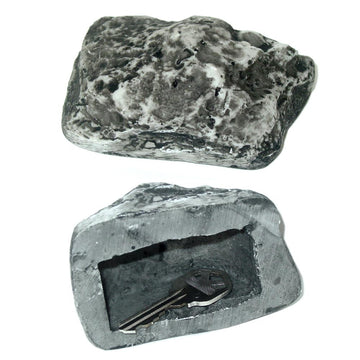 Hide a Spare Key Fake Rock Looks Feels like Real Stone Safe Outdoor Garden Yard