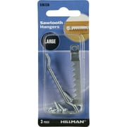 Hillman 536126 Large Self-Leveling Sawtooth Hangers (3 Pack)