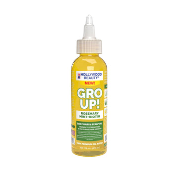 Hollywood Beauty Gro Up Rosemary, Mint and Biotin Daily Hair & Scalp Oil, 4 fl oz, All Hair Types